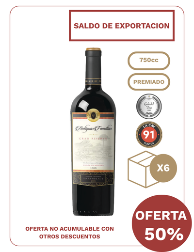 Antiguas Familias Gran Reserva Ensamblaje 2017 x 6 Unidades