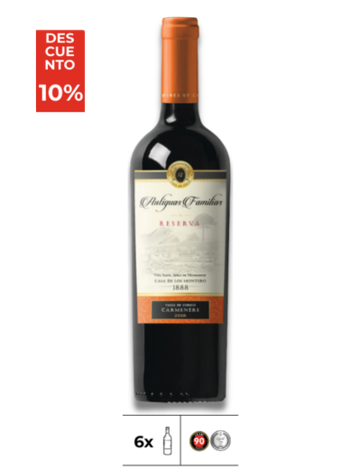 07. Antiguas Familias Reserva Carmenere 2018 x 6 Unidades