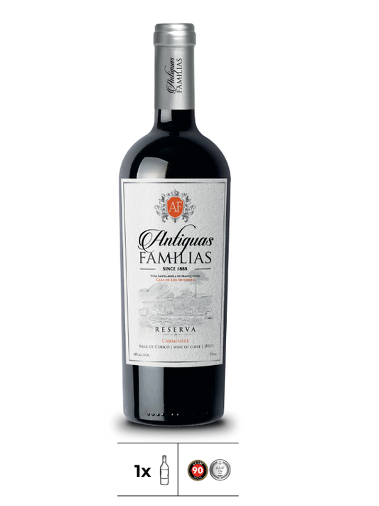 01. Antiguas Familias Reserva Carmenere 2022 x 1 Unidad