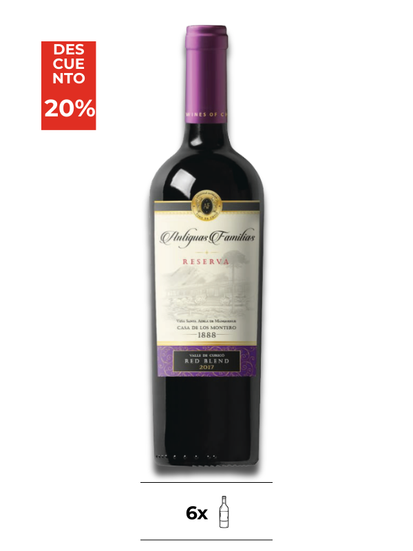 Red Blend 2018 Pack of 6 units 