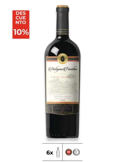 10. Antiguas Familias Gran Reserva Ensamblaje 2017 x 6 Unidades